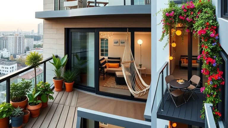 maximize balcony space creatively