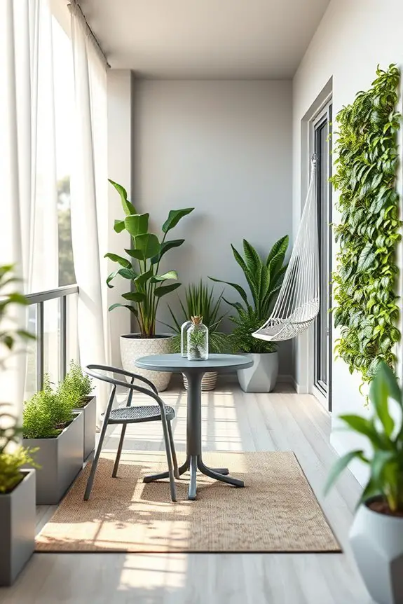 maximize balcony space creatively