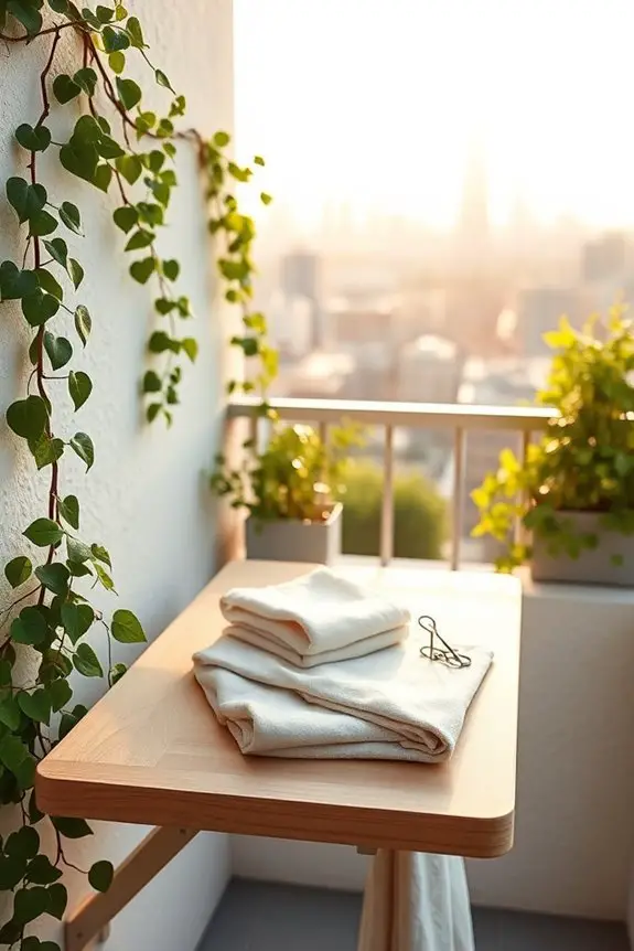 maximize balcony space efficiently