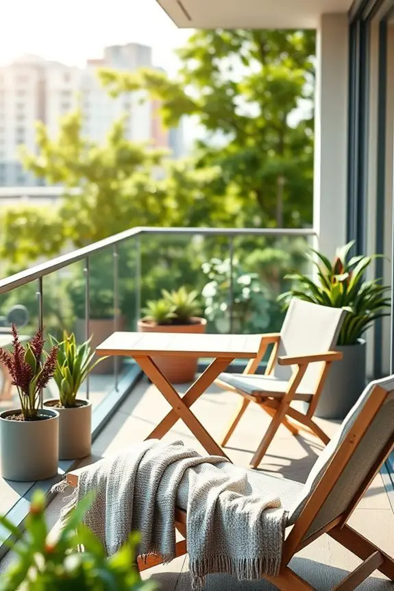 maximize balcony space stylishly