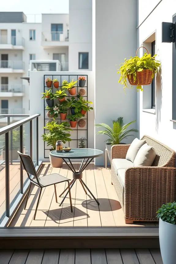 maximize balcony storage solutions