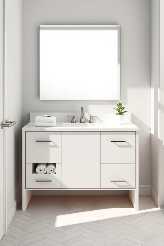 maximize bathroom storage solutions