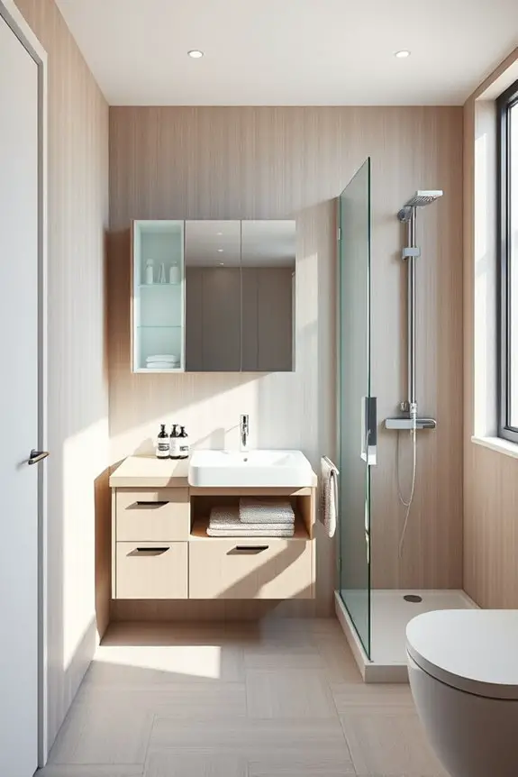 maximize bathroom storage solutions
