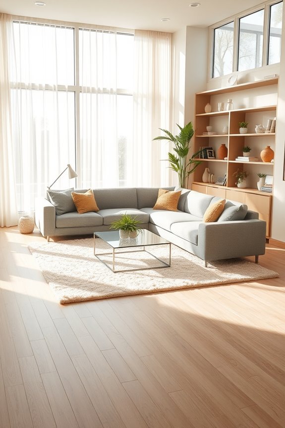 maximize bright natural light