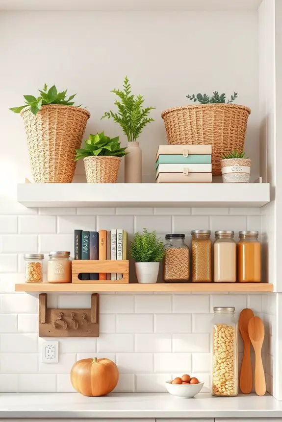 maximize cabinet top space