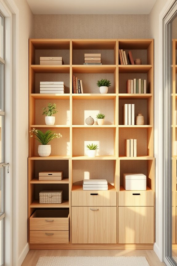 maximize closet space efficiently