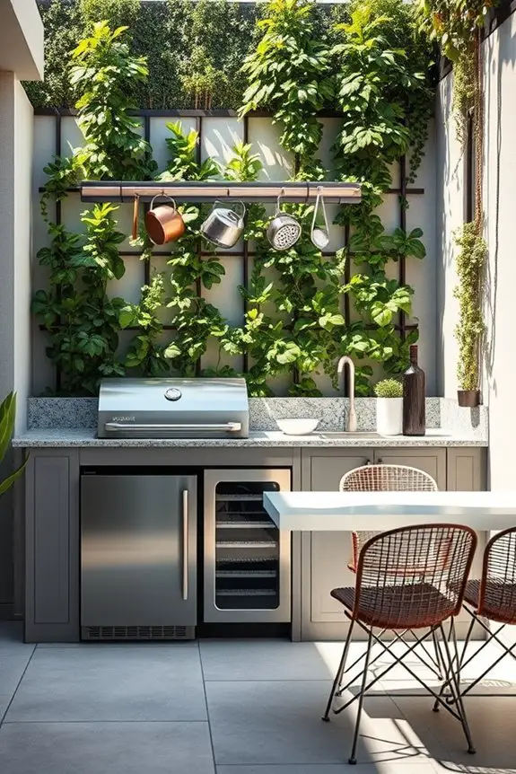 maximize compact kitchen functionality