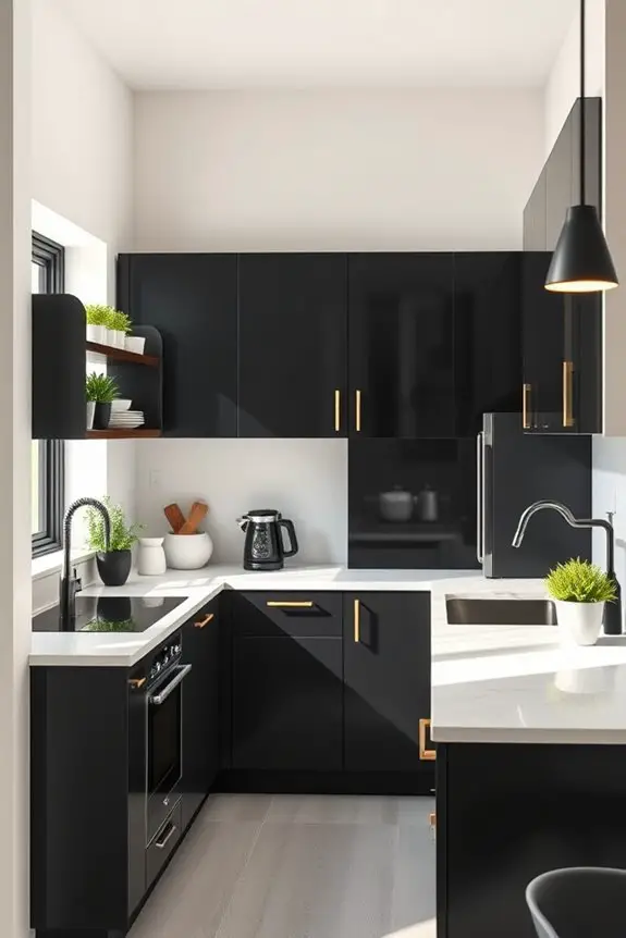 maximize corner kitchen functionality