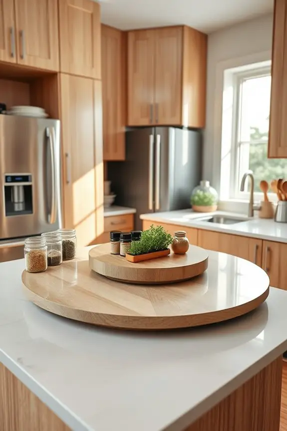maximize corner kitchen organization
