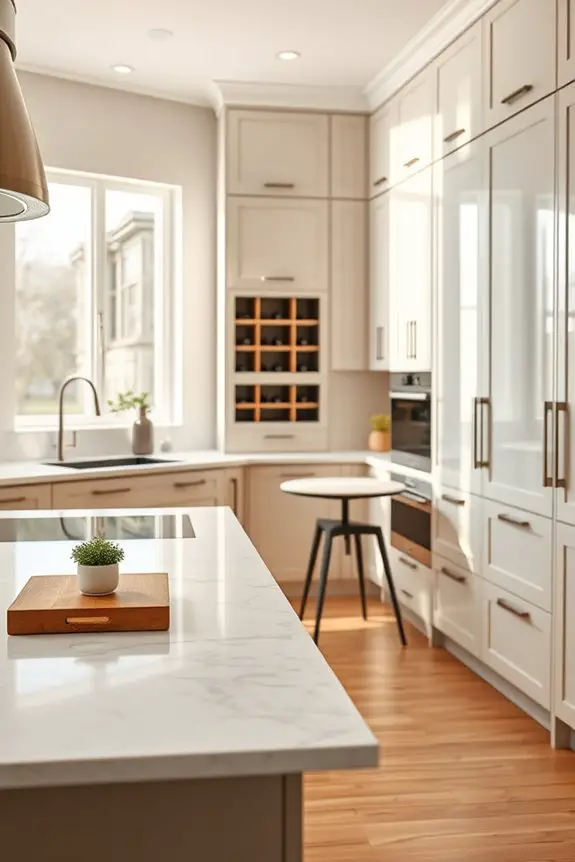 maximize corner kitchen space