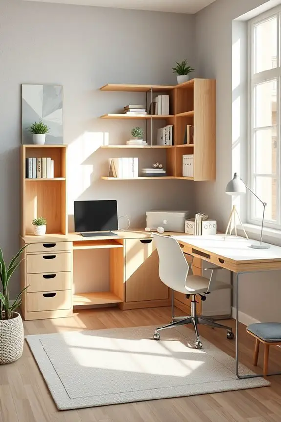 maximize corner space functionality