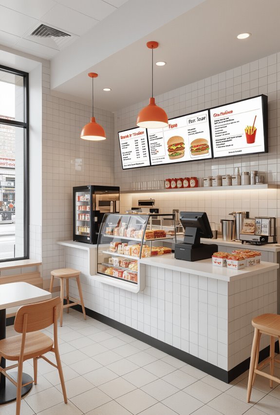 40 Fast Food Shop Design Ideas for a Trendy & Efficient Layout ...