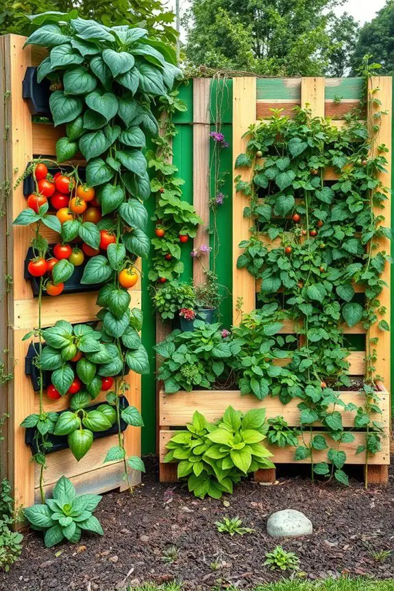 maximize garden space vertically