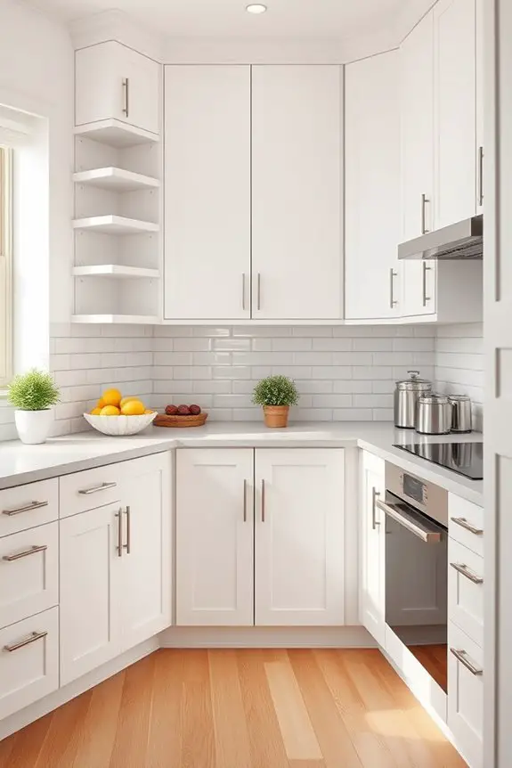 maximize kitchen corner storage
