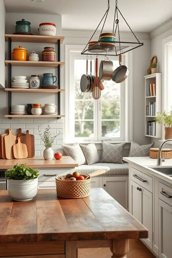maximize kitchen storage creatively
