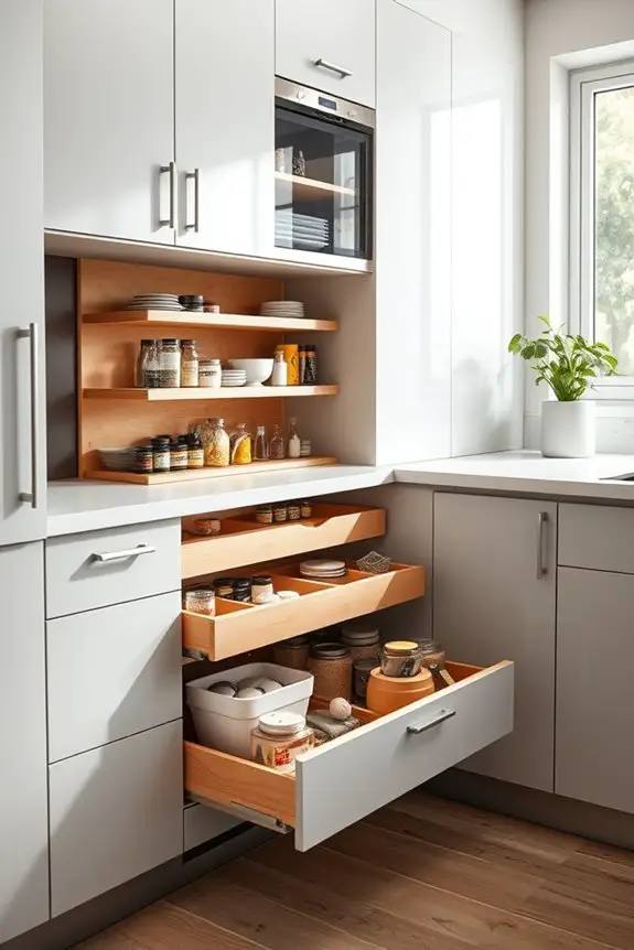 maximize kitchen storage efficiency