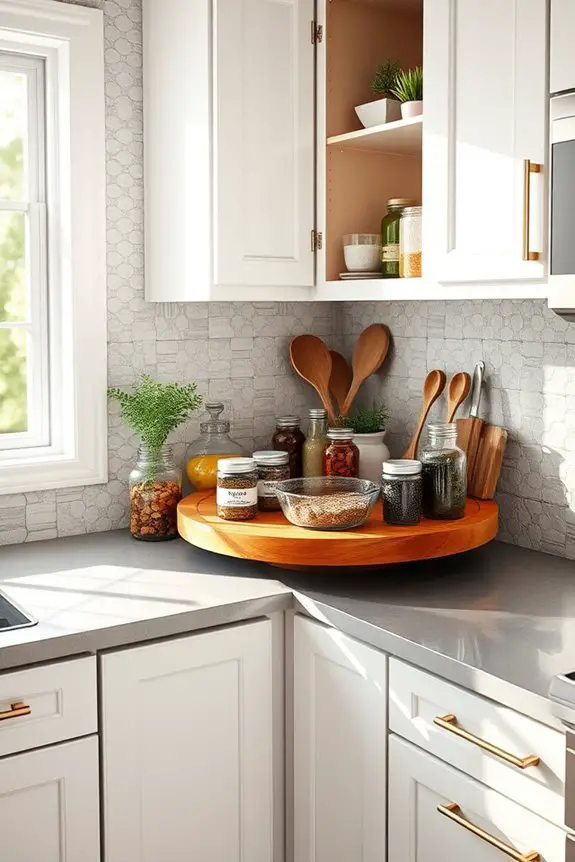 maximize kitchen storage space