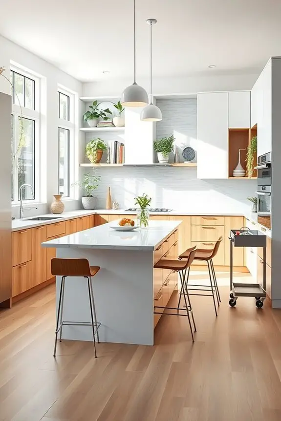 maximize kitchen storage space