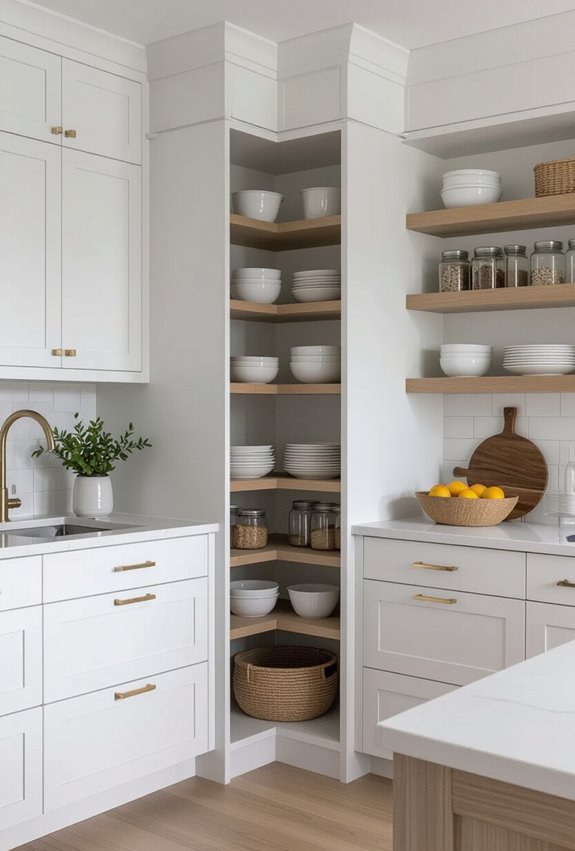 maximize kitchen storage vertically