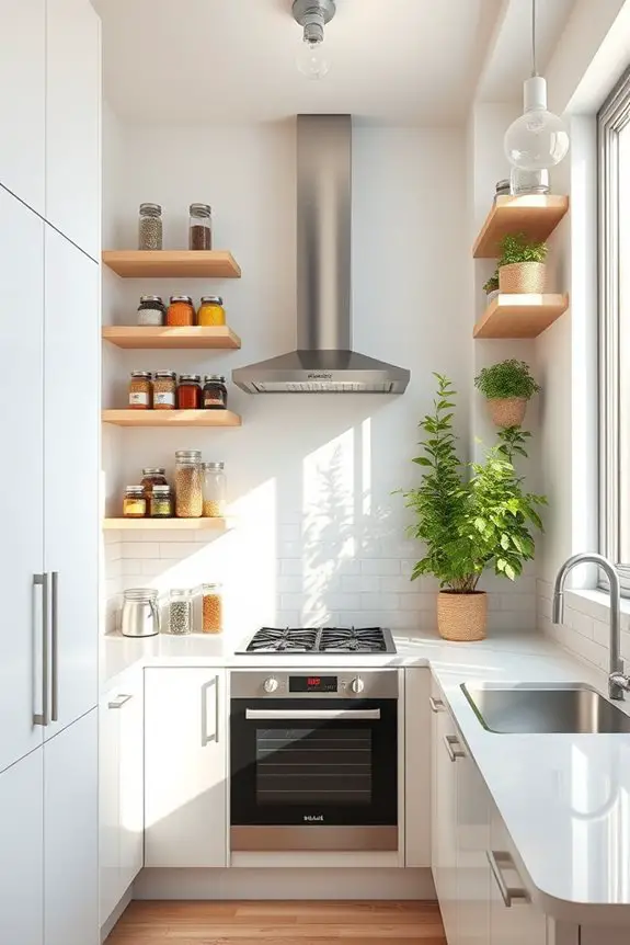 maximize kitchen vertical space