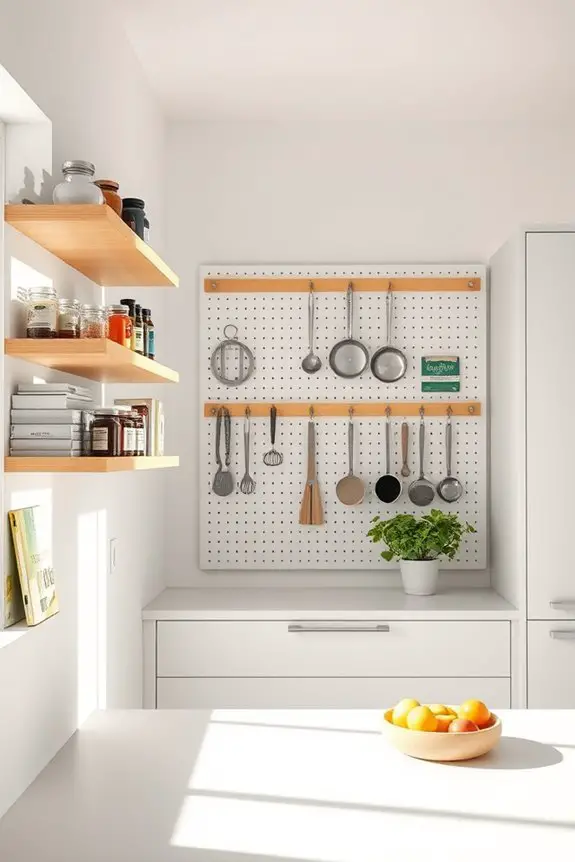 maximize kitchen vertical storage