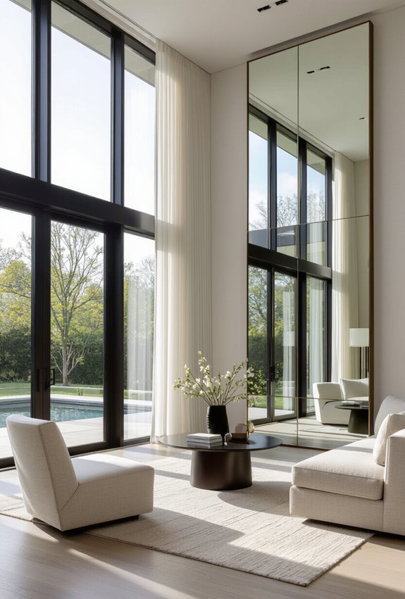 maximize light with reflections