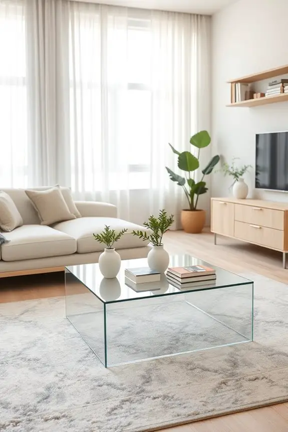 maximize living room storage
