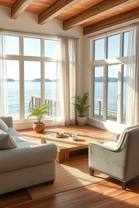 maximize natural light ambiance