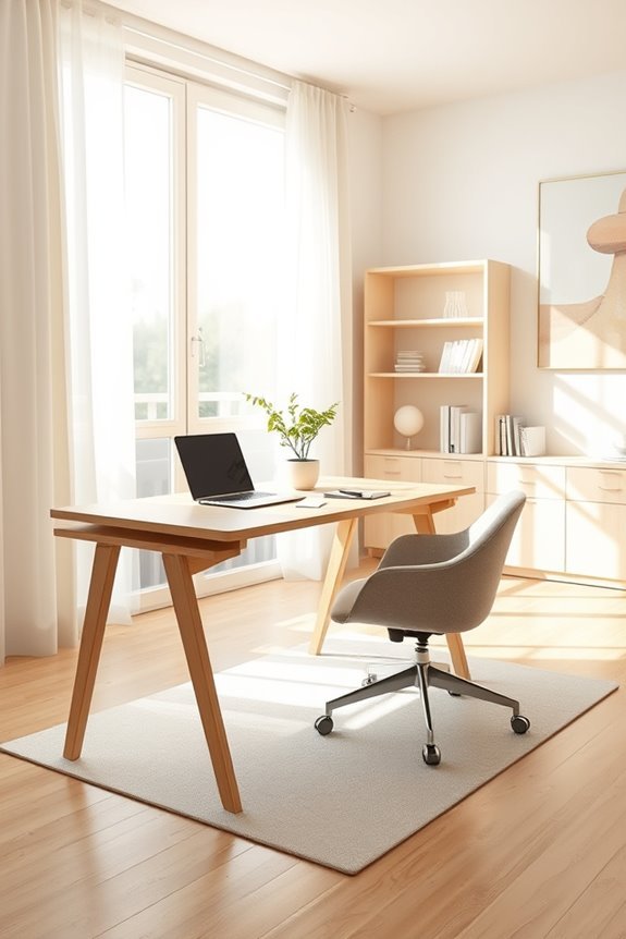 maximize natural light workspace