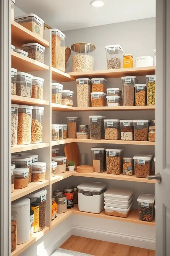 maximize pantry storage efficiency
