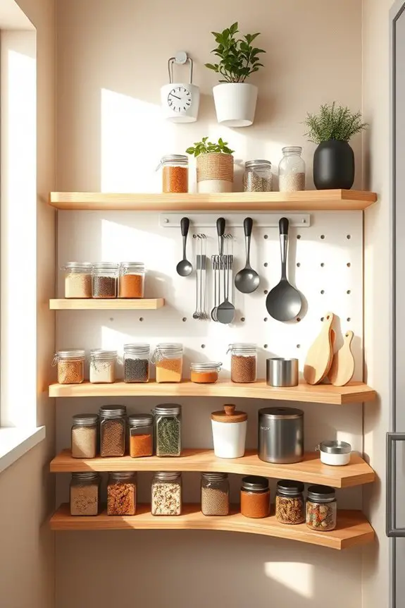 maximize pantry vertical space