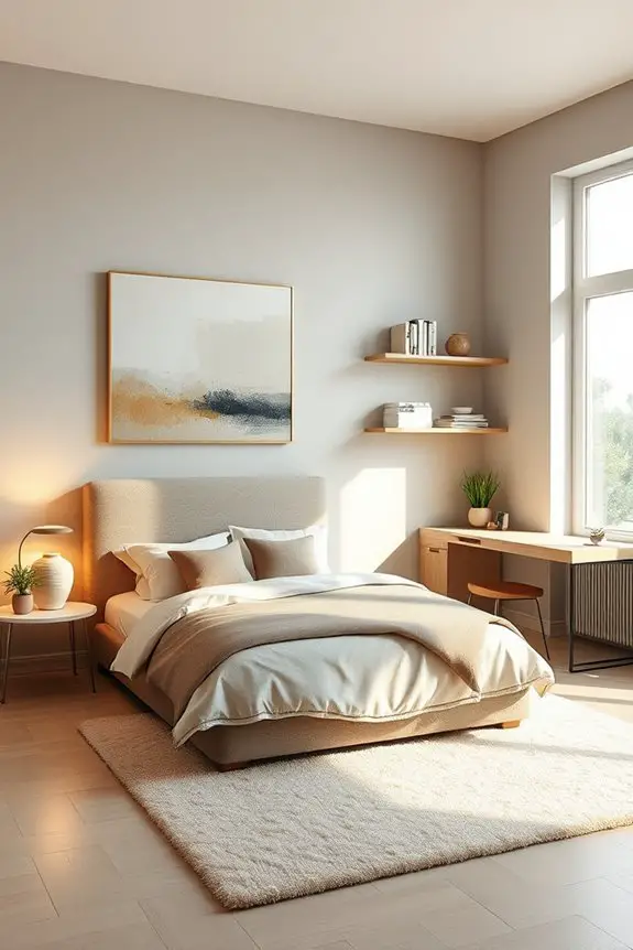 maximize small duplex bedrooms