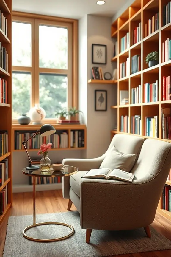 maximize space for books