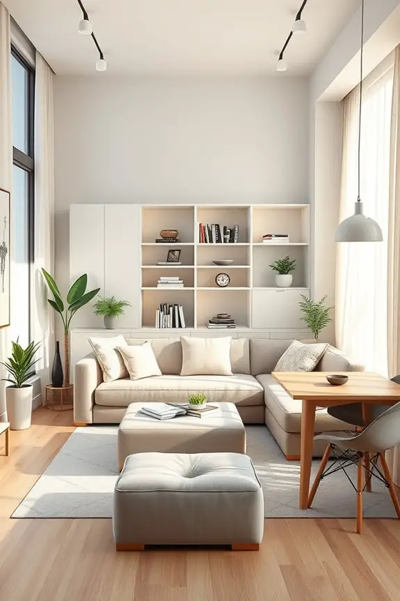 maximize space through decluttering