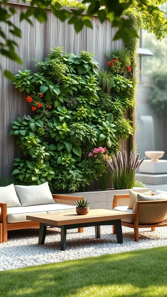 maximize space with greenery