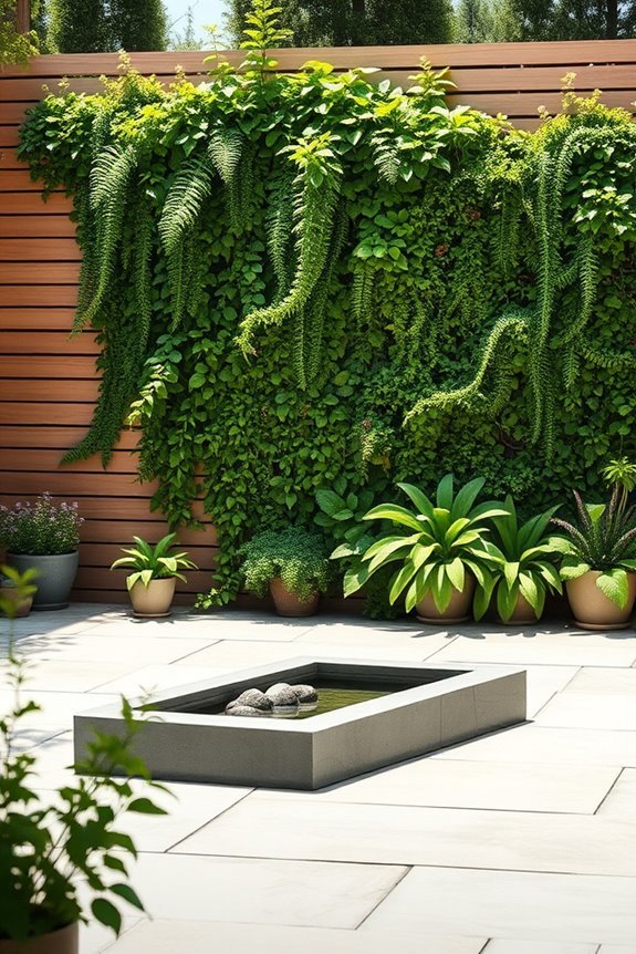 maximize space with greenery