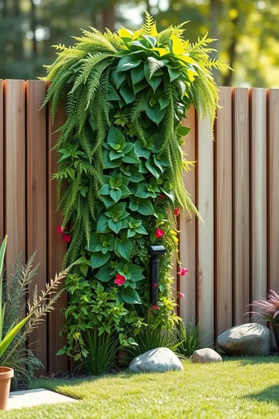 maximize space with greenery