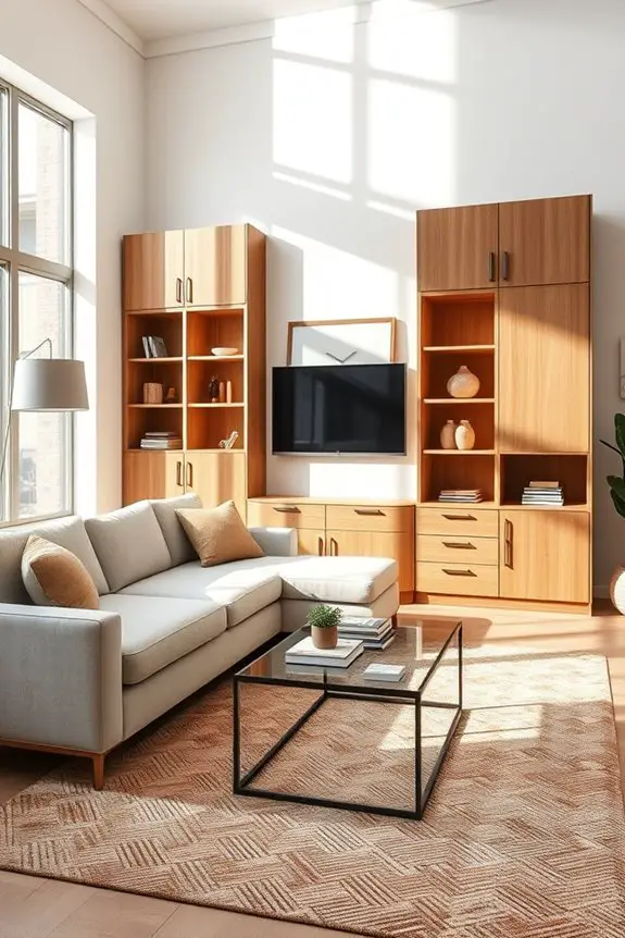 maximize space with storage