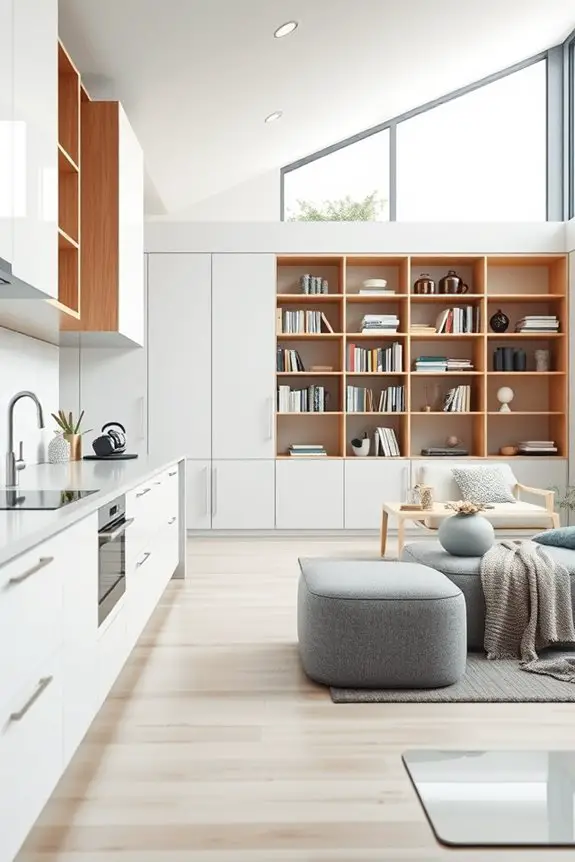 maximize space with storage