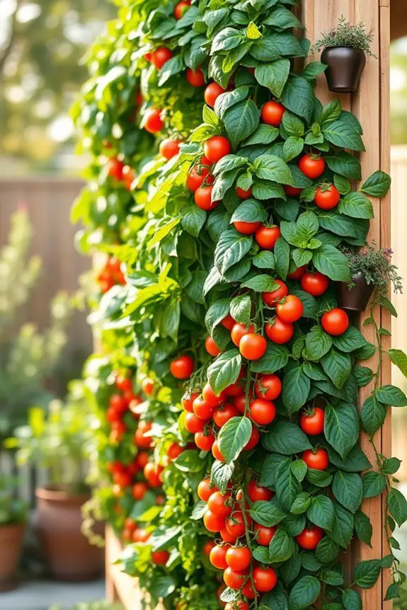 maximize space with vertical gardening