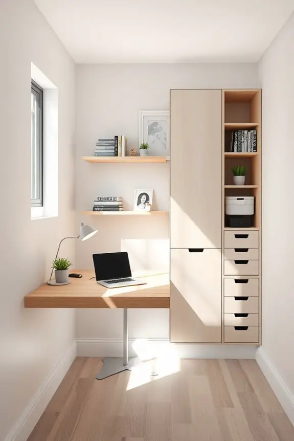 maximize storage in office