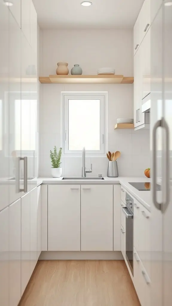 maximize tiny kitchen storage