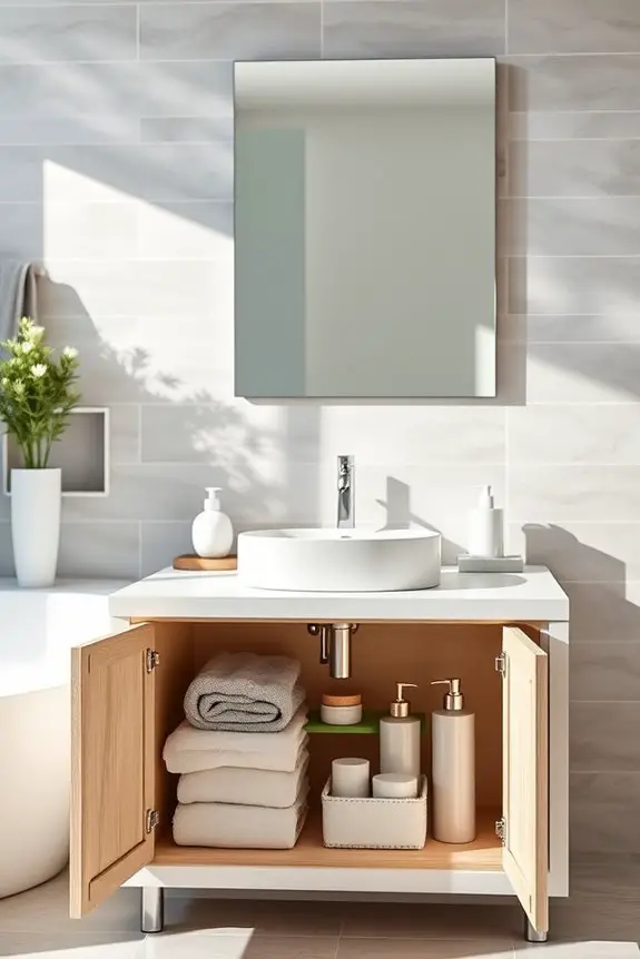 maximize under sink organization solutions