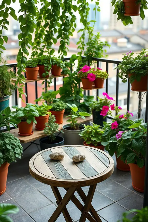 maximize urban balcony space
