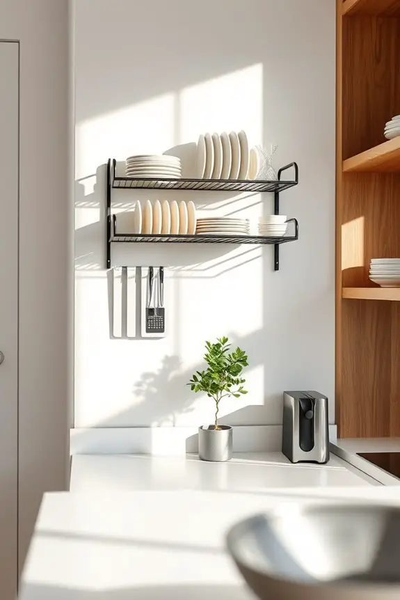 maximize vertical kitchen space