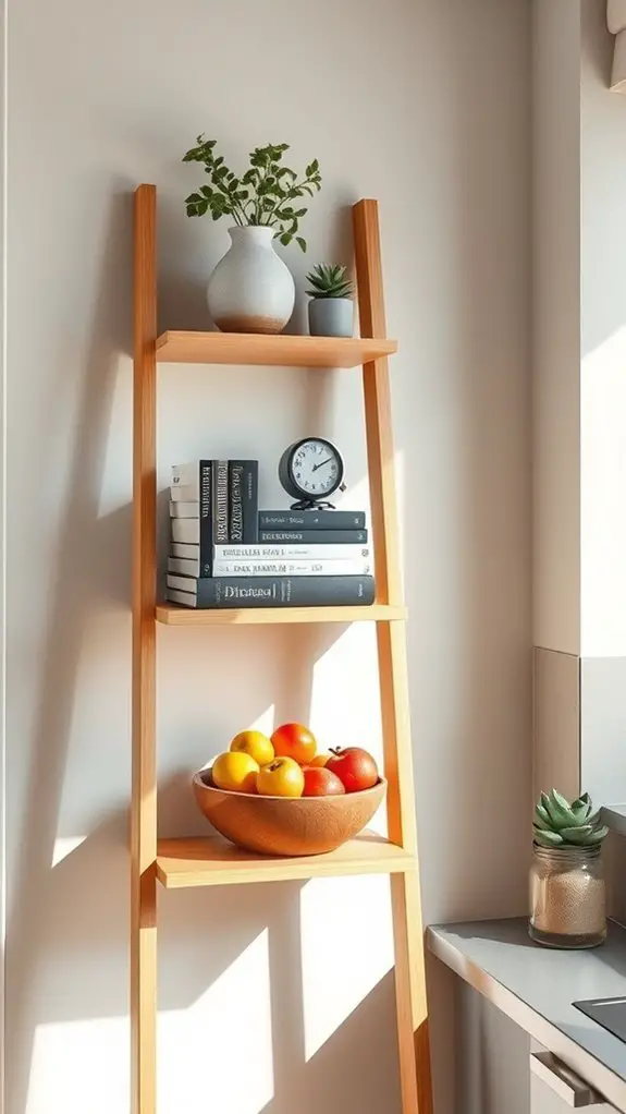 maximize vertical kitchen storage