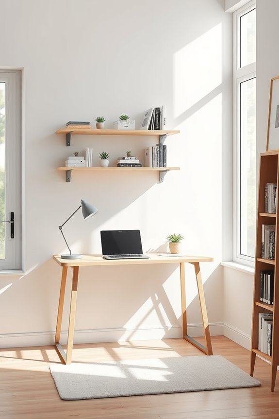 maximize vertical office storage