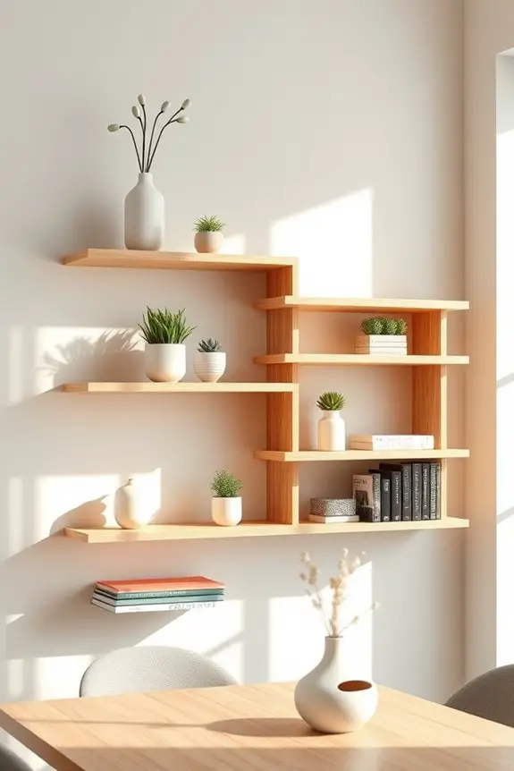 maximize vertical storage creatively