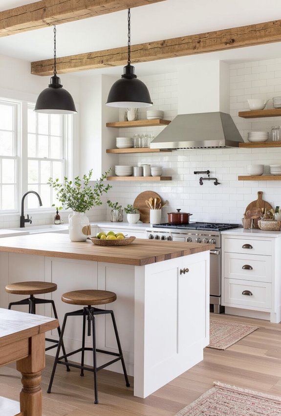 maximized compact multifunctional kitchen layout