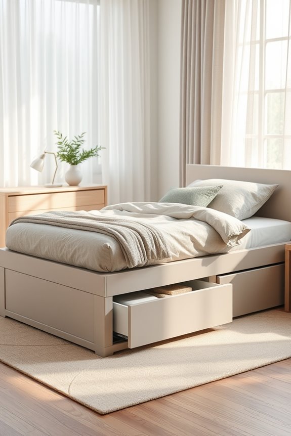 maximized space with storage